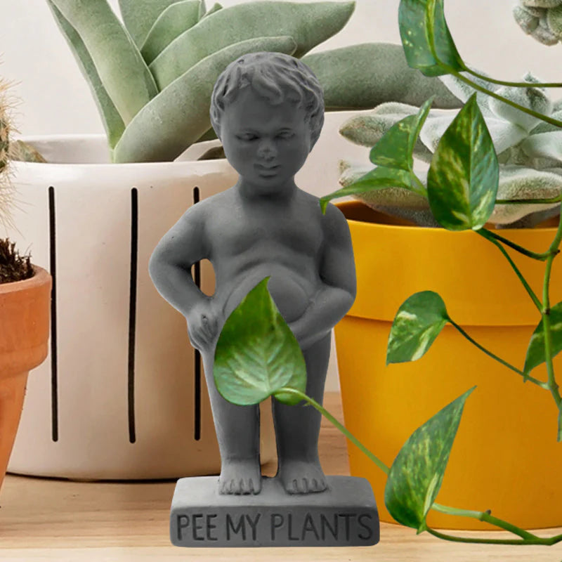 Pee My Plants Garden Sculpture