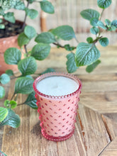 Load image into Gallery viewer, Grapefruit &amp; Mint Hobnail Candle
