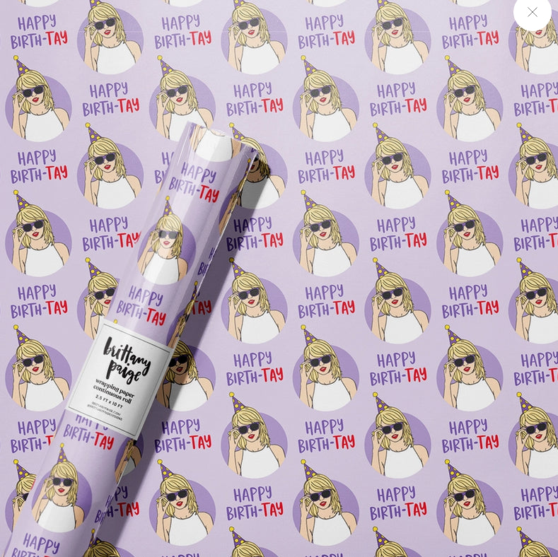 Happy Birth-TAY Wrapping Paper