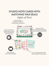 Load image into Gallery viewer, Sights of Paris Note Card Set
