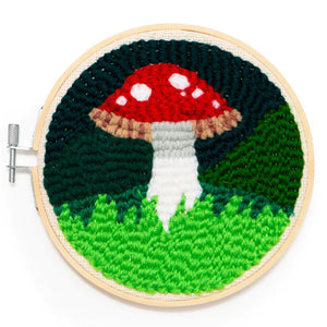 Mushroom Kit: Punch Needle