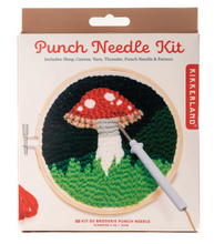 Load image into Gallery viewer, Mushroom Kit: Punch Needle

