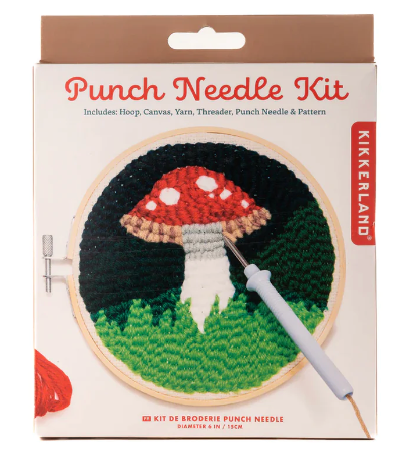 Mushroom Kit: Punch Needle