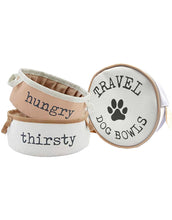 Load image into Gallery viewer, Travel Dog Bowls

