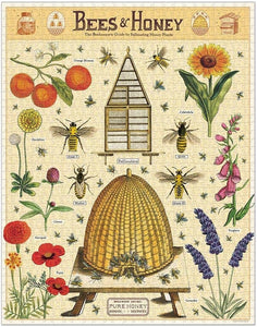 Bees & Honey Vintage Puzzle