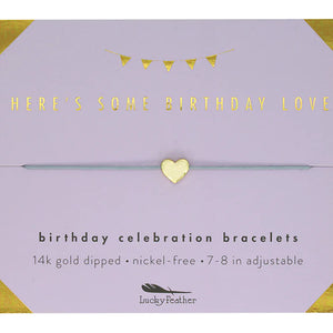 Birthday Bracelet - Here's Some Birthday Love