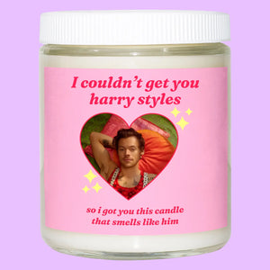 Harry Styles Valentine Candle - 3 Scents