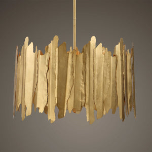 Golden Gate Light Fixture, 8 Bulb Chandelier