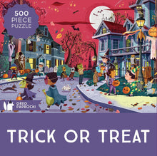 Load image into Gallery viewer, Trick or Treat 500 Piece Puzzle
