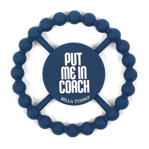 Bella Tunno: Put Me In Coach Teething Ring