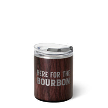 Load image into Gallery viewer, Swig Life: Here for the Bourbon 12oz Lowball Tumbler
