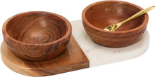 Load image into Gallery viewer, Archie Tray with Bowls &amp; Spoon
