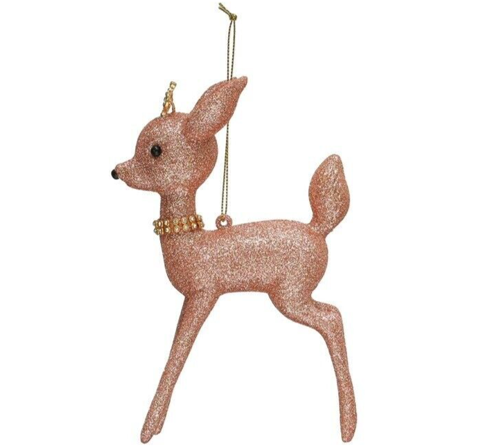 Fashion Fawn Ornament