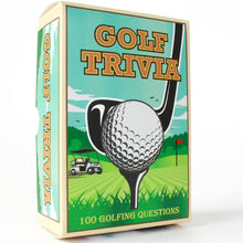Load image into Gallery viewer, Golf Trivia: 100 Golfing Questions
