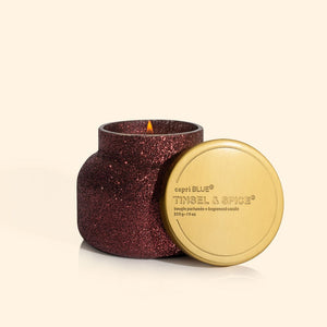 Capri Blue Candle: Holiday Glam Collection