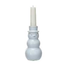 Load image into Gallery viewer, Winter Snowman Candle Holder - 2 Sizes
