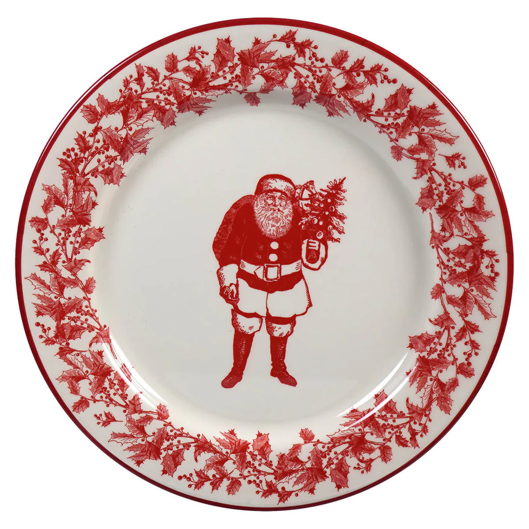 Yuletide Santa: Plate