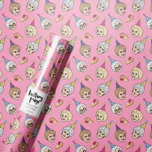 Golden Girls Birthday Wrapping Paper