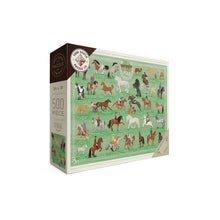 Load image into Gallery viewer, Horse Play Puzzle (500 Piece)
