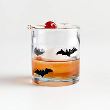 Load image into Gallery viewer, Black Bats Halloween Glass
