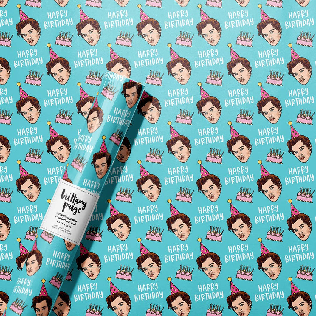 Harry Birthday Wrapping Paper