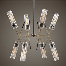 Load image into Gallery viewer, Telesto Light Fixture, 8 Bulb Pendent
