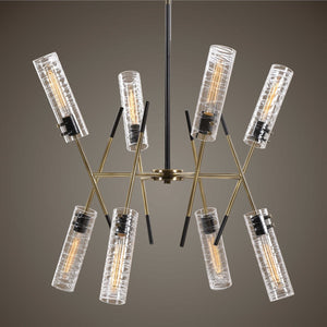 Telesto Light Fixture, 8 Bulb Pendent