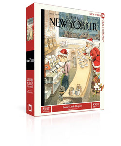 The New York Puzzle Company: Santa's Little Helper 1000 Piece Puzzle