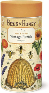 Bees & Honey Vintage Puzzle