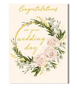 Wedding Wreath Card