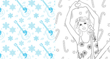 Load image into Gallery viewer, Unofficial Taylor Swift Christmas Coloring Book
