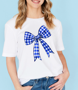 Bow Down on Game Day: White & Blue