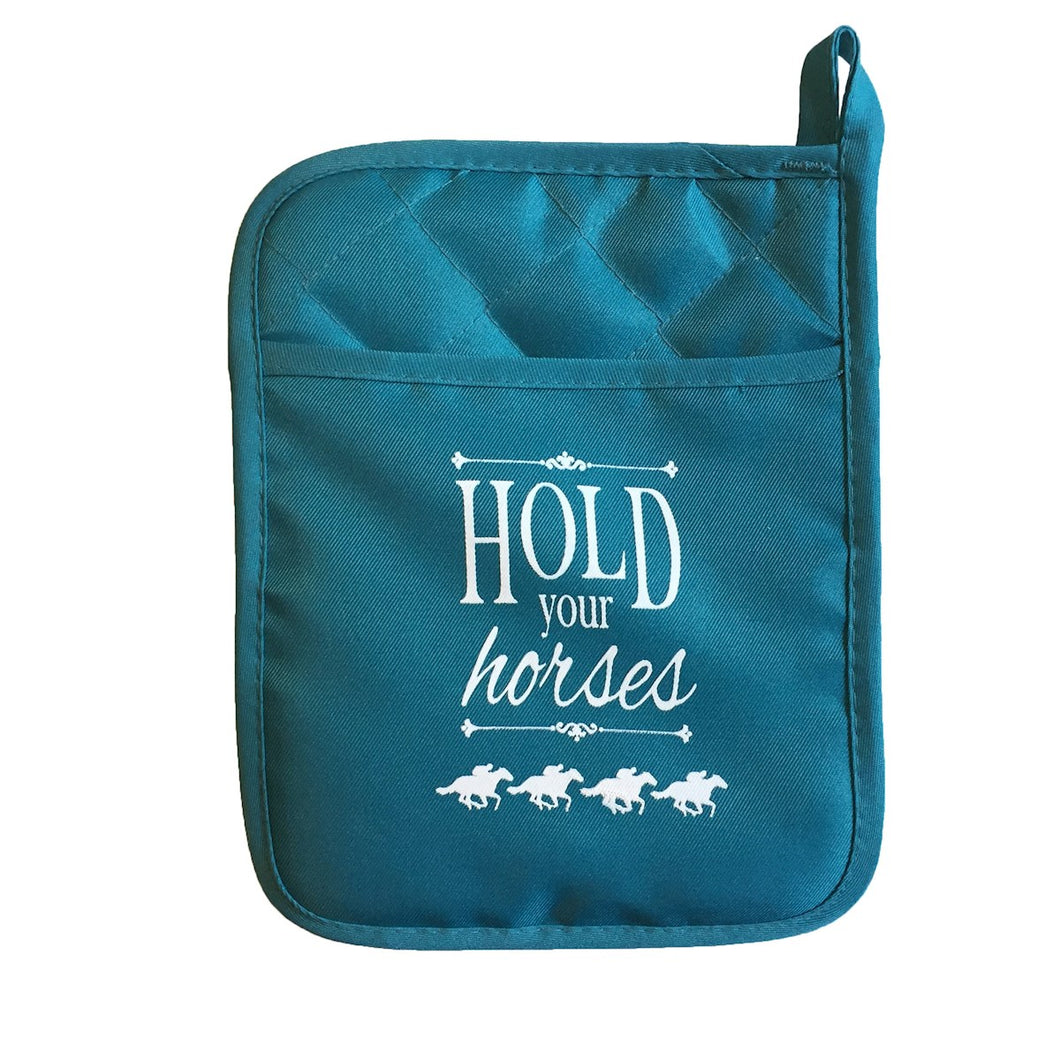 Hold Your Horses Pot Holder