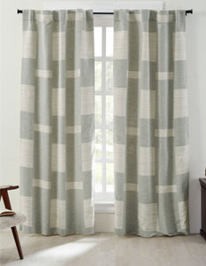 Aiden Cotton Curtain - Grey