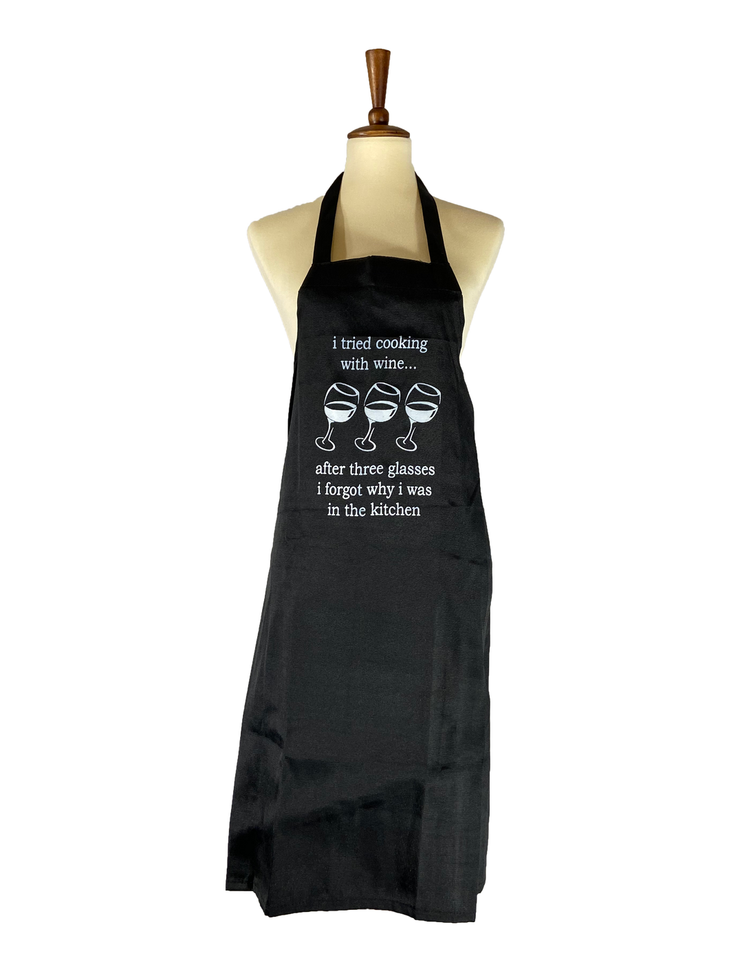 I Tried Cooking With Wine Apron