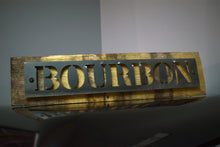 Load image into Gallery viewer, Bourbon Barrel Metal Stave Sign
