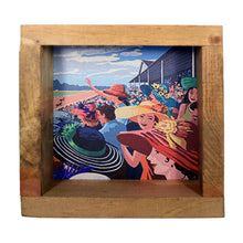 Load image into Gallery viewer, Derby Vintage Hats Shadowbox Art
