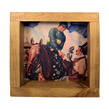 Load image into Gallery viewer, Derby Vintage Winner&#39;s Circle Shadowbox Art
