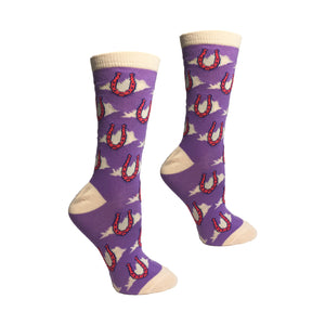 Kentucky Horse Shoes in Lavender
