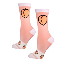 Load image into Gallery viewer, I Get My Peaches Out in Georgia Women&#39;s Socks

