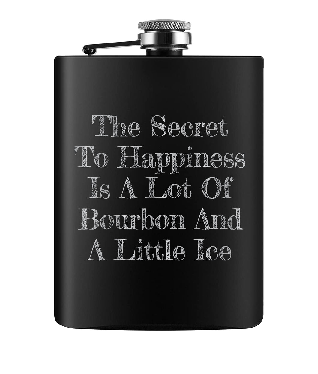 The Secret to Happiness is a Lot of Bourbon and a Little Ice Flask