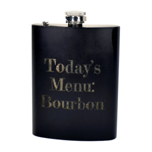 Today's Menu Bourbon Flask