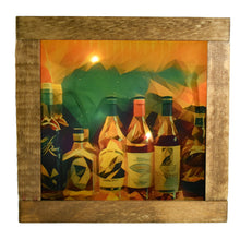 Load image into Gallery viewer, Bourbon Bottles Classic Deco Light Up Shadowbox
