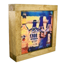 Load image into Gallery viewer, Bourbon Bottles with Knob Light Up Deco Shadowbox
