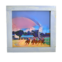 Load image into Gallery viewer, Derby Race Spires Deco Light Up Shadowbox
