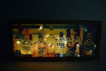 Load image into Gallery viewer, Bourbon Bottles Favorites Light Up Shadowbox
