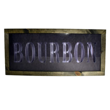 Load image into Gallery viewer, Bourbon Stencil Cutout Light Up Shadowbox
